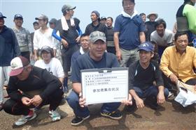 案内をしてくださった青壮年部の部長、平漁丸の平木さん