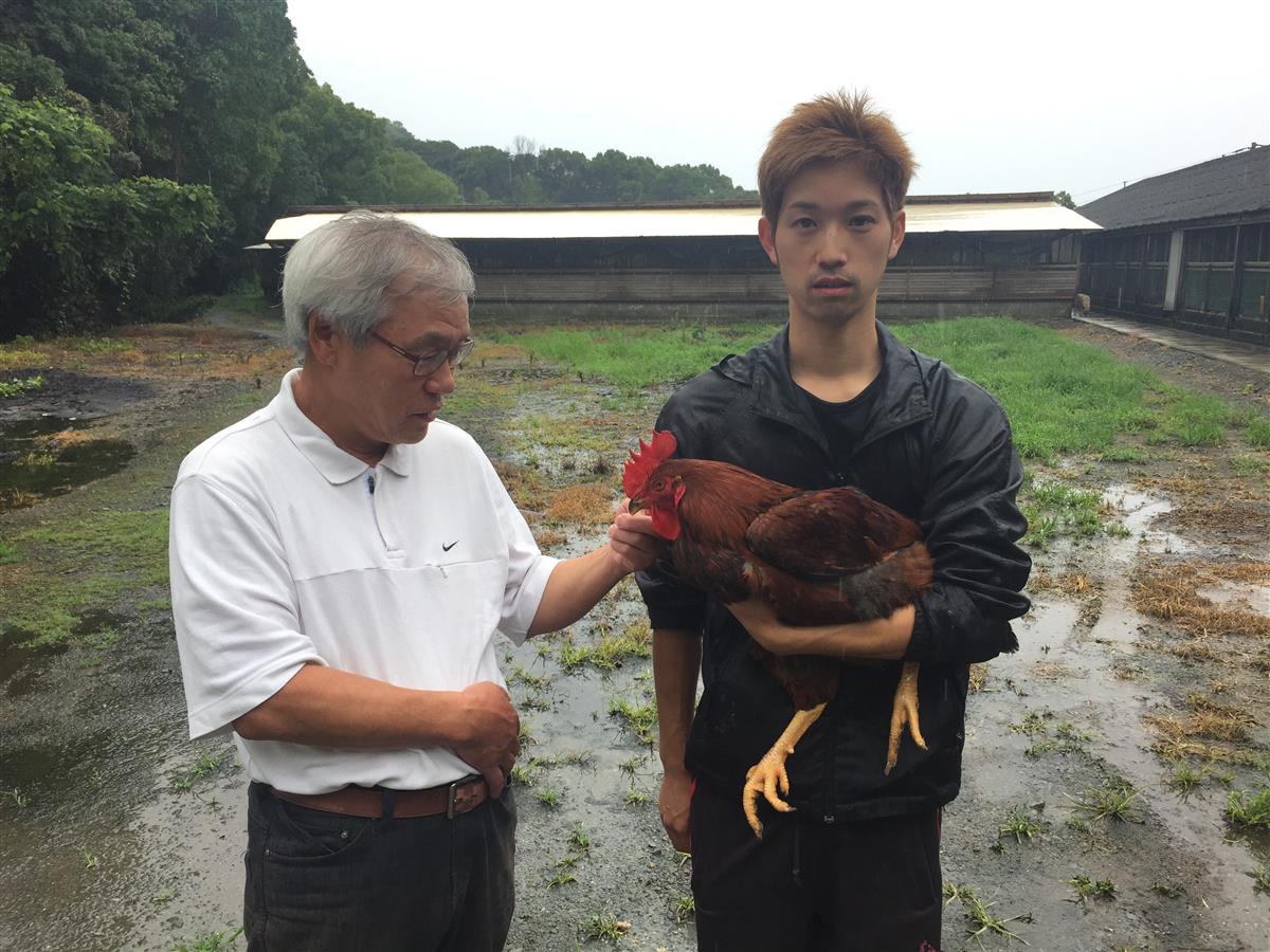 天草大王公元さんと飼育されている天草大王